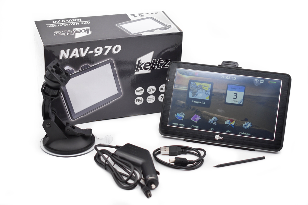 NAVIGACIJA GPS KETTZ 970 8GB - Slika 2