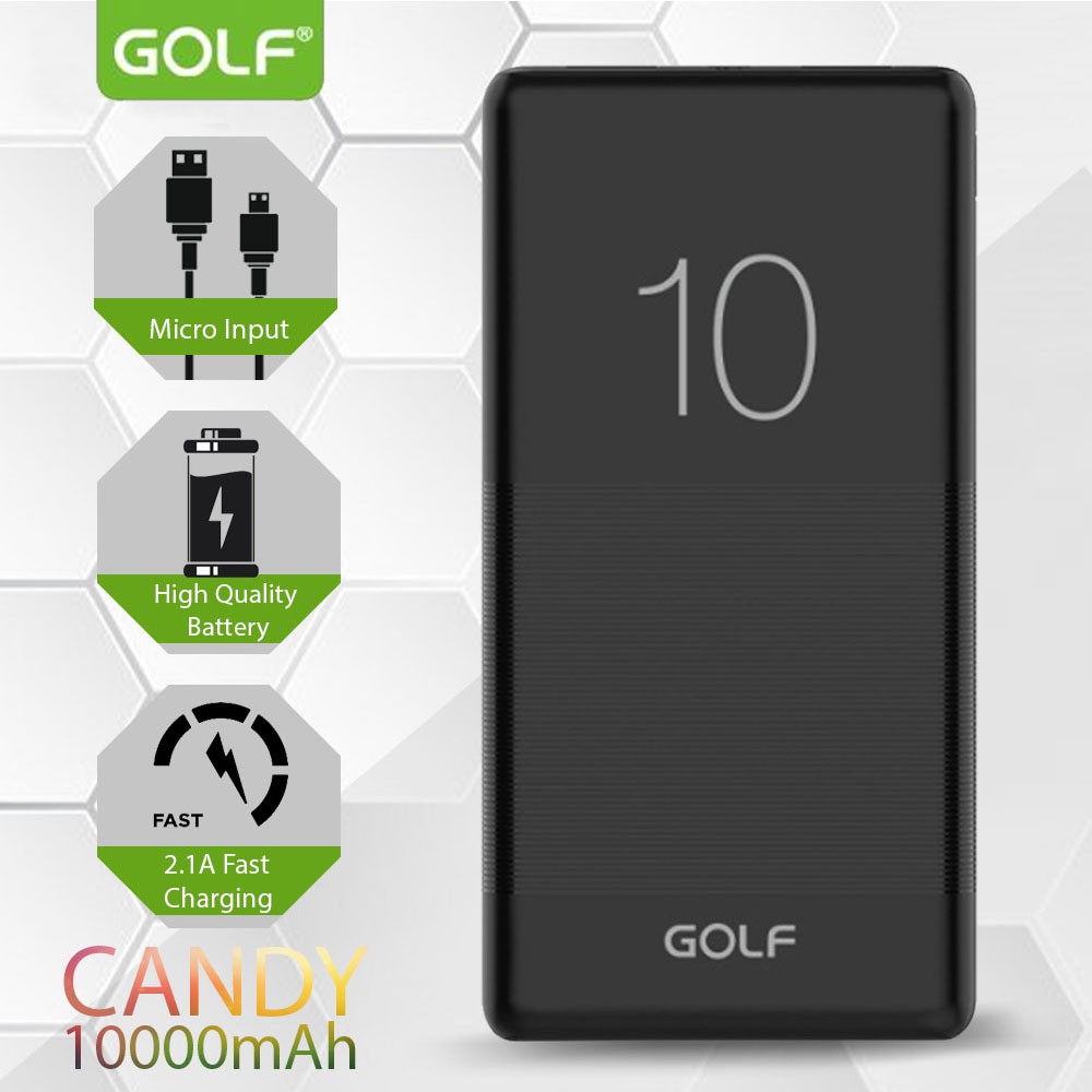 POWER BANK GOLF G80 10000mAh
