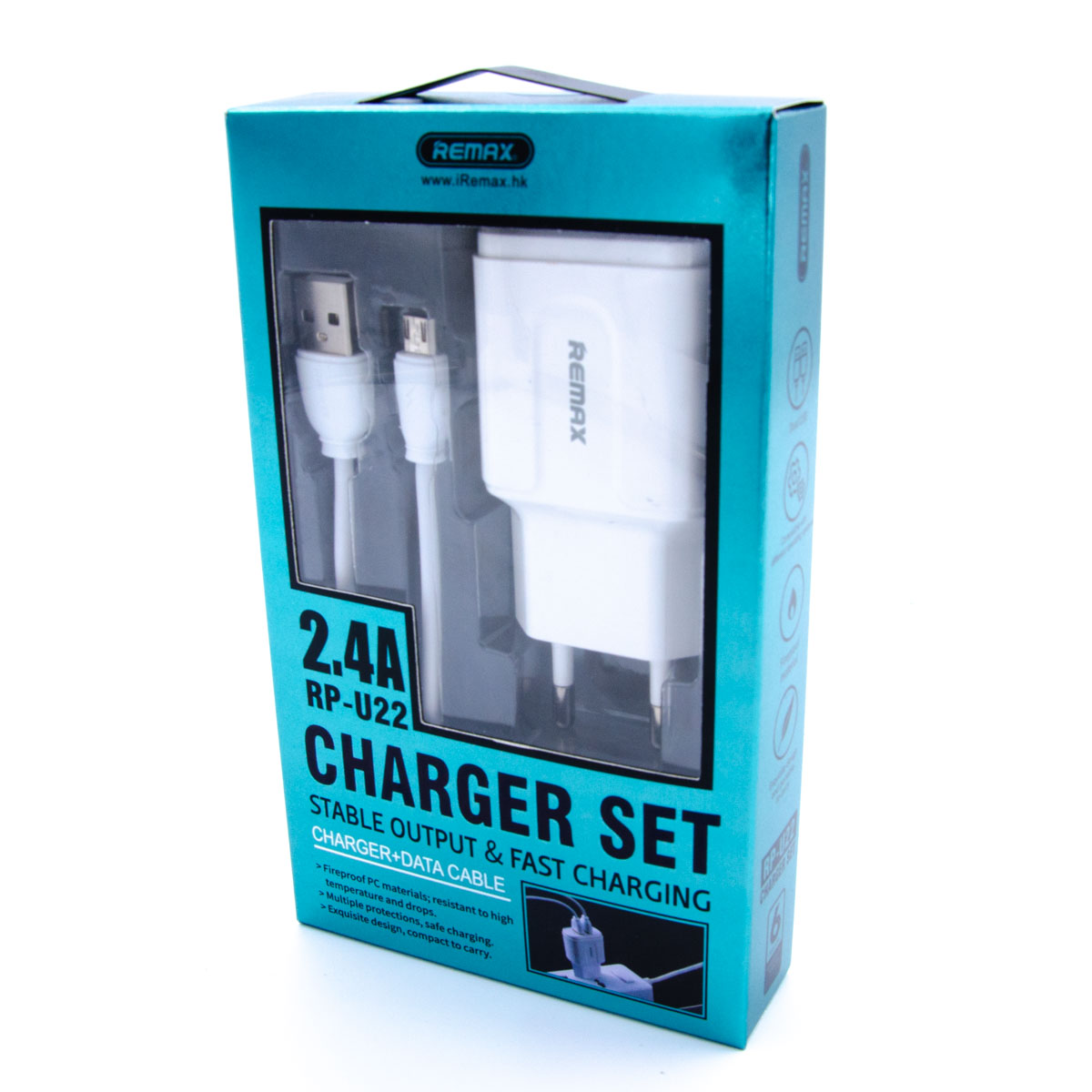 PUNJAČ REMAX PR-U22 2.4A+MICRO USB