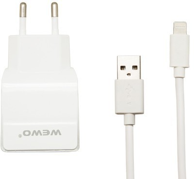 PUNJAČ W-004 2XUSB 2400MA+IPHONE5/6 USB DATA
