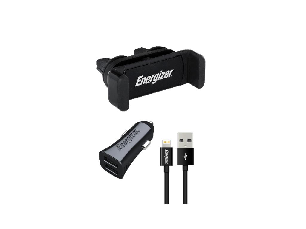 AUTO PUNJAČ+ NOSAČ IPHONE CKITB2CLI3 3.4A ENERGIZER