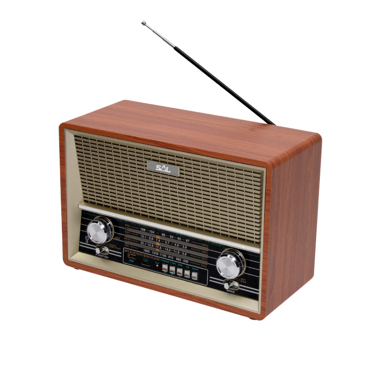 RADIO RETRO 4 IN1 BT MOP3 AUX RADIO RRT4B