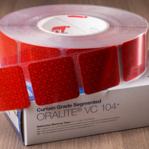 REFLEKTUJUĆA TRAKA VC 104+CRVENA SEGMENTNA 50X50