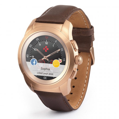 SAT SMART MYKRONOZ ZE TIME PET PREM BRUSHED GOLD