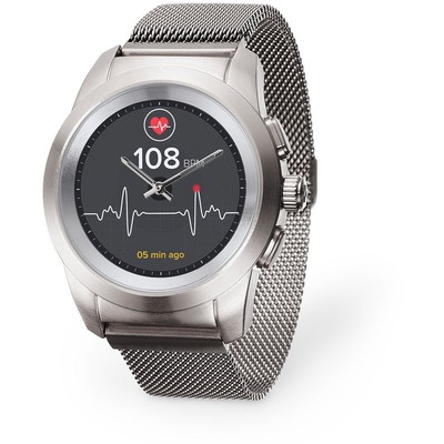 SAT SMART ZETIME REG ELITE BRUSHED SILVER