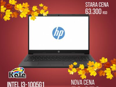LAPTOP HP 250 G8 27K02EA i3-1005G1/8GB/256GB