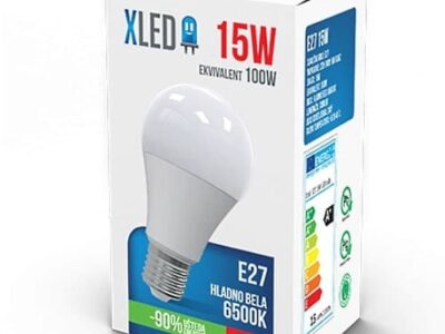 SIJALICA E27 15W XLED 6500K