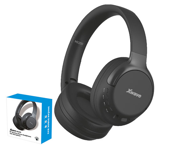 SLUŠALICE BLUETOOTH MX200 XWAVE CRNE