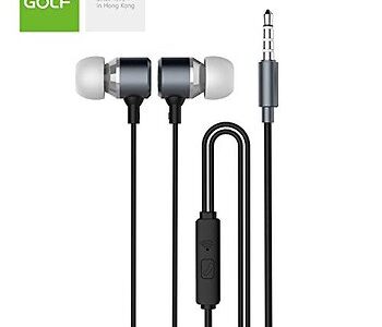 SLUŠALICE + MIKROFON GOLF GF-M20 SIVE