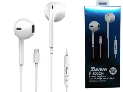 SLUŠALICE XWAVE E-520CM WHITE