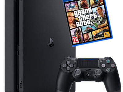 SONY PLAYSTATION PS4 500GB + GRAND THEFT AUTO 5