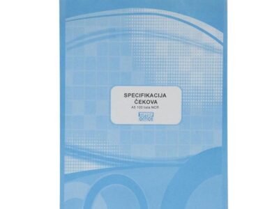 SPECIFIKACIJA ČEKOVA A5 NCR