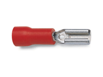 STOPICA ST-065 6.3X0.8MM Ž.CRVENA CRIMP 0.5-1MM