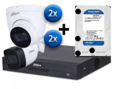 DAHUA SET-12 4 KAMERE+ DVR+HDD 3TB+1 NAPAJANJE