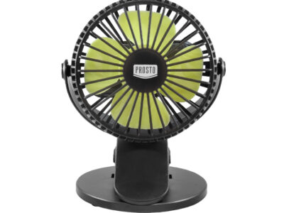 VENTILATOR MINI PUNJIVI SA ŠTIPALJKOM  PROSTO MF9040LI/BK