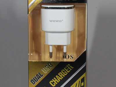 PUNJAČ ZA MOBILNI IPHONE W-001 2XUSB 2400mah WEWO