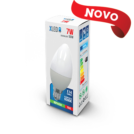 SIJALICA LED E14 7W BELA XLED