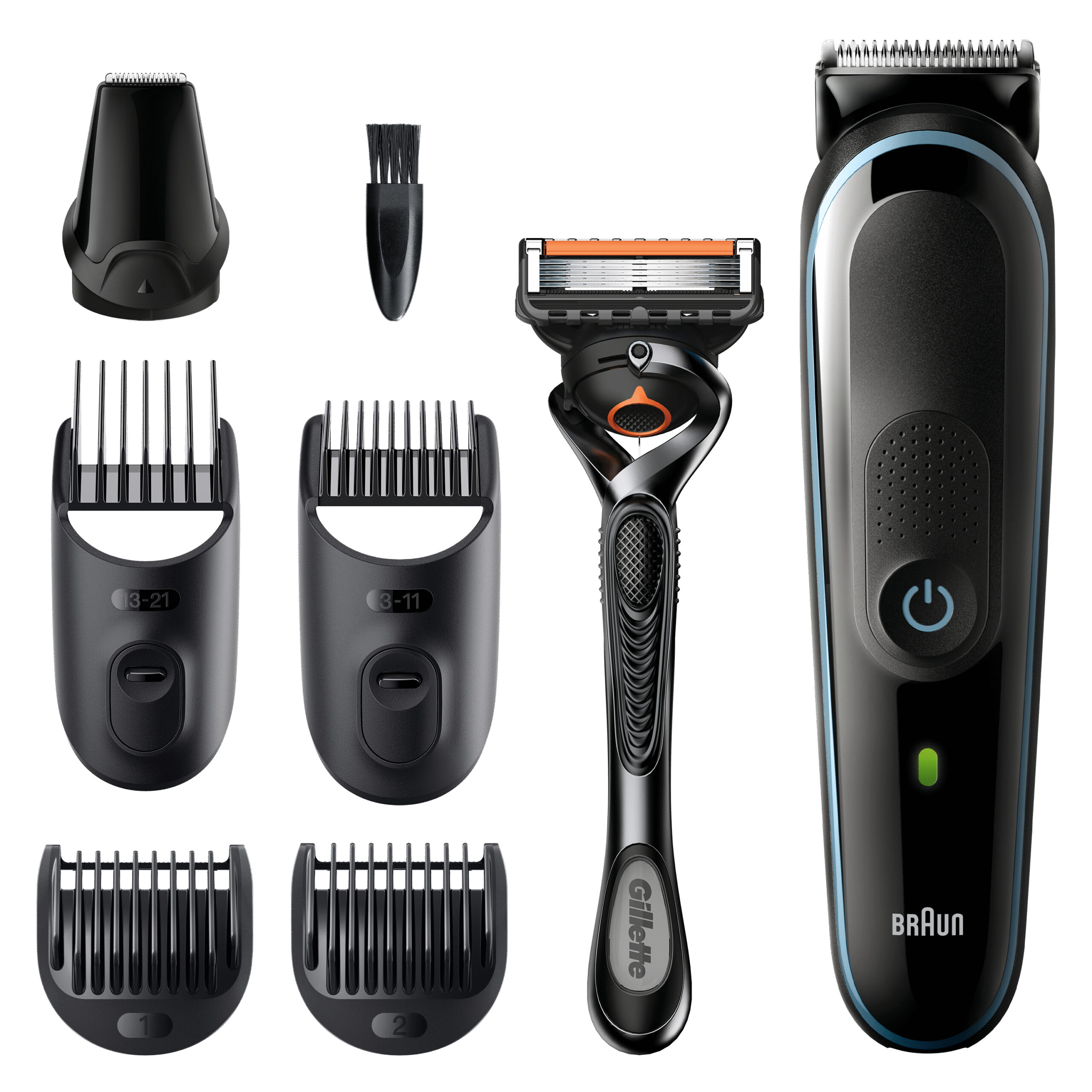 TRIMER ZA BRADU I KOSU MGK3345 BLK/BLU BOX CEEMEA BRAUN