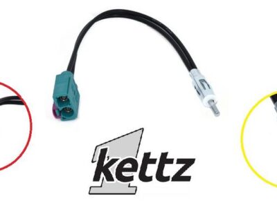 ANTENSKI ADAPTER FAKRA2-DIN KT-AD17 KETTZ