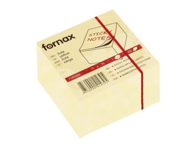 SAMOLEPLJIVI LISTIĆI KOCKA 75X75 450LIS FORNAX ŽUTA
