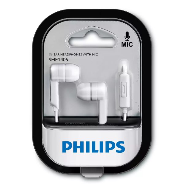 SLUŠALICE SHE1405WH PHILIPS