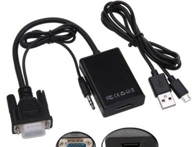 ADAPTER VGA-HDMI-AUDIO V2H