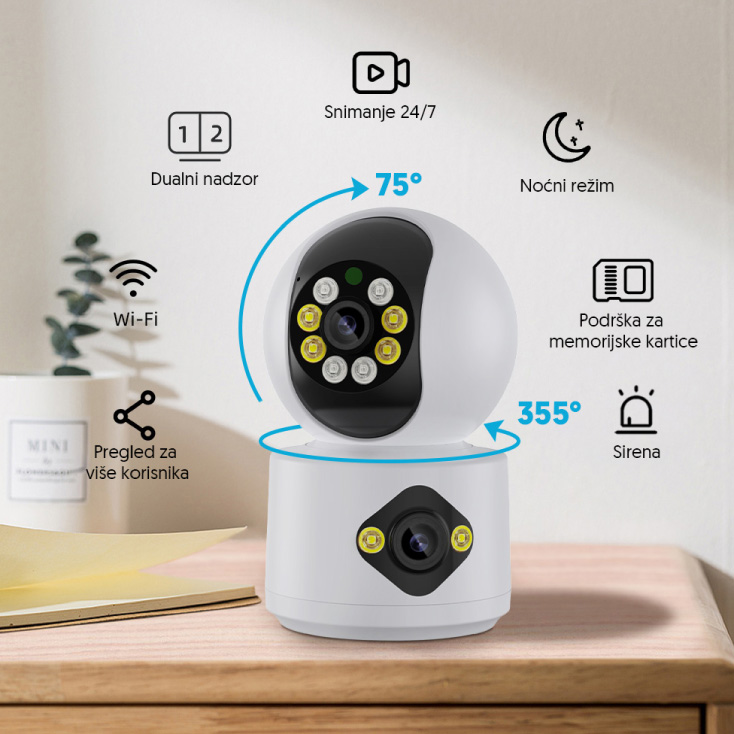 KAMERA IP WIFI WFIP-3103X