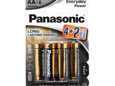 BATERIJE LR6EPS/6BP AA ALKALNE PANASONIC