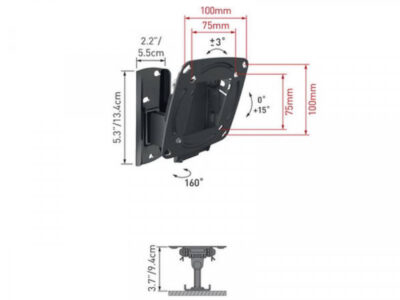 NOSAČ ZA TV E120 B 43 BARKAN