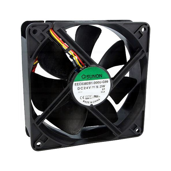 VENTILATOR HLADNJAK 24VDC 120X120X38 9.2W 3100RPM SUNON
