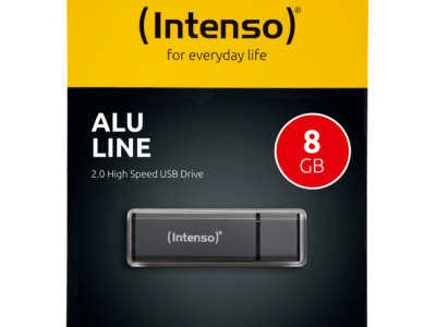 USB 2.0-8GB/ALU-A FLASH DRIVE HI-SPEED AL INTENSO