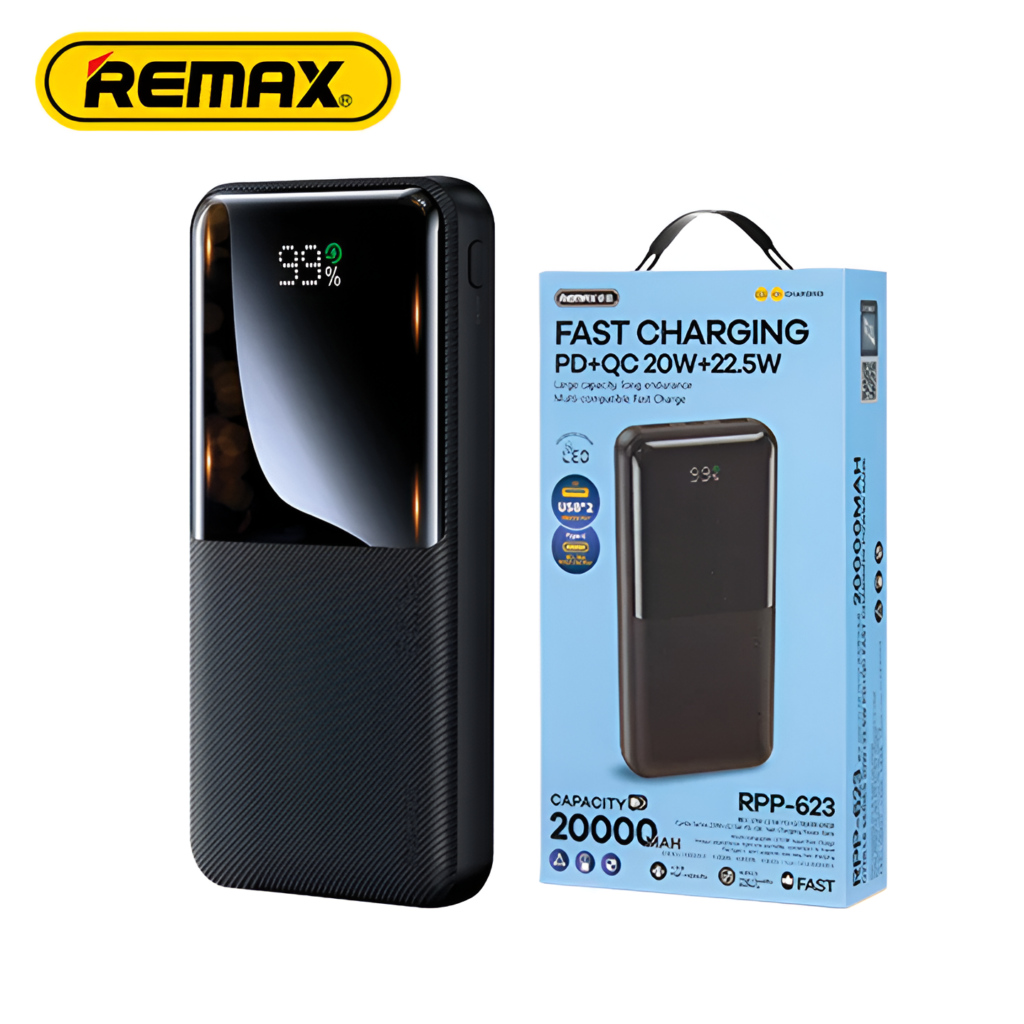 POWER BANK CYNLLE RPP-623 20W+22.5W PD/QC 20000MAH REMAX