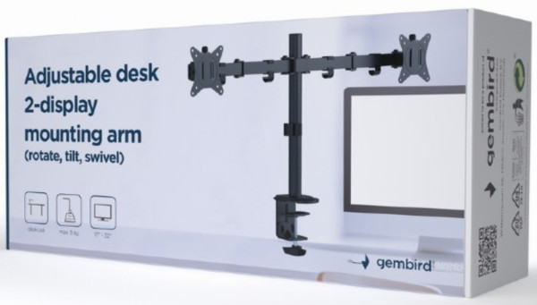 DRŽAČ STONI PODESIVI MS-D2-01 GEMBIRD