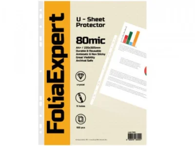 U FOLIJA A4 80mic. 1/100 FOLIAEXPERT