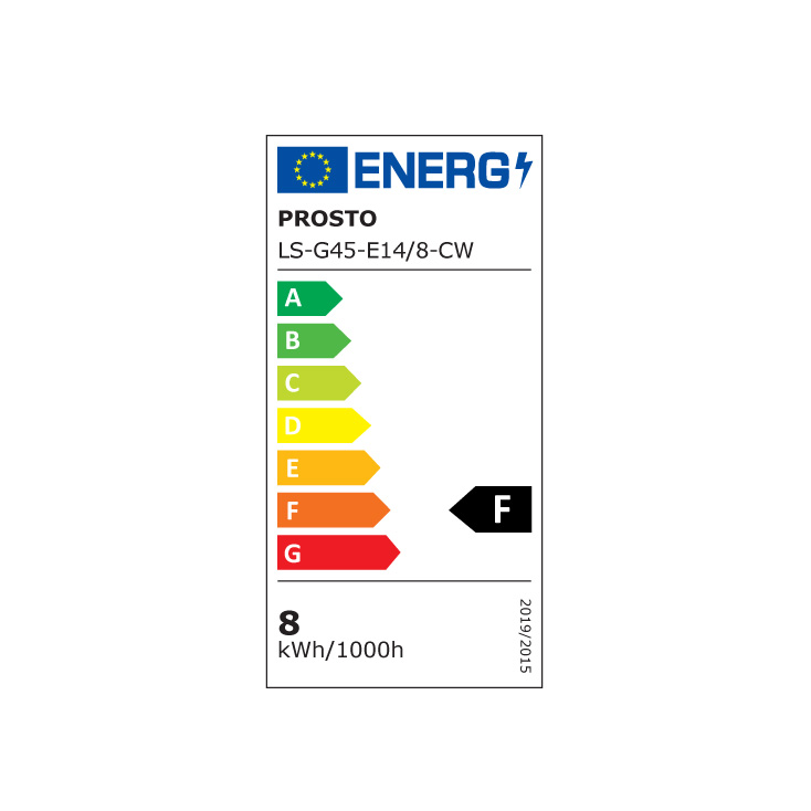 LED SIJALICA LS-G45-E14/8-CW 5000K PROSTO
