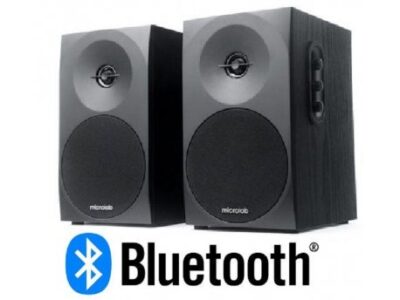 ZVUČNICI AKTIVNI B70BT 20W RMS(2 x 10W) DRVENI CRNI MICROLAB