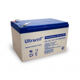BATERIJA UL12-12 F1 12V 12Ah ULTRACELL