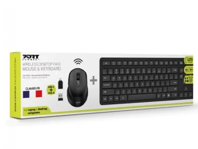 TASTATURA+MIŠ WIRELESS PORT