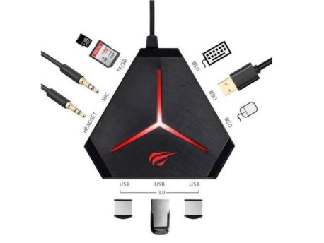 HUB MULTIFUNKCIONALNI 10X1 H95 HA0178 HAVIT