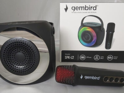 ZVUČNIK BLUETOOTH KARAOKE SPK-L2 RGB 10W 1800MAH USB MICRO SD AUX MIKROFON GMBD