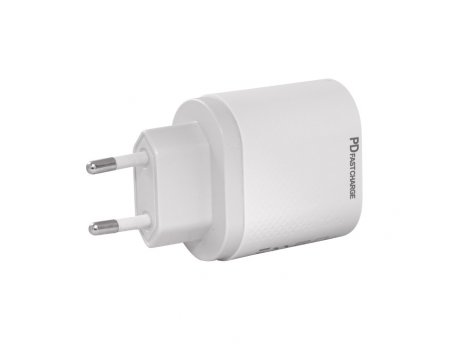 PUNJAČ USBP384 1XQC3.0 +1XPD 20W PROSTO