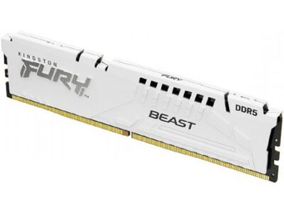 RAM MEMORIJA 16GB DDR5 5200MHz FURY BEAST WHITE XMP KF552C40BW-16 KINGSTON