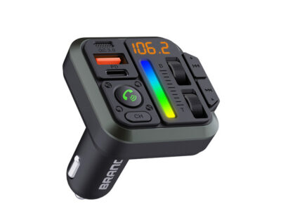 FM TRANSMITER BT44 LED RGB BAS USB USB TYPE C PD20W+QC3 18W XWAVE