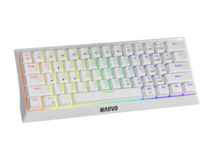 TASTATURA MEHANIČKA KG962 WHITE B GAMING MARVO