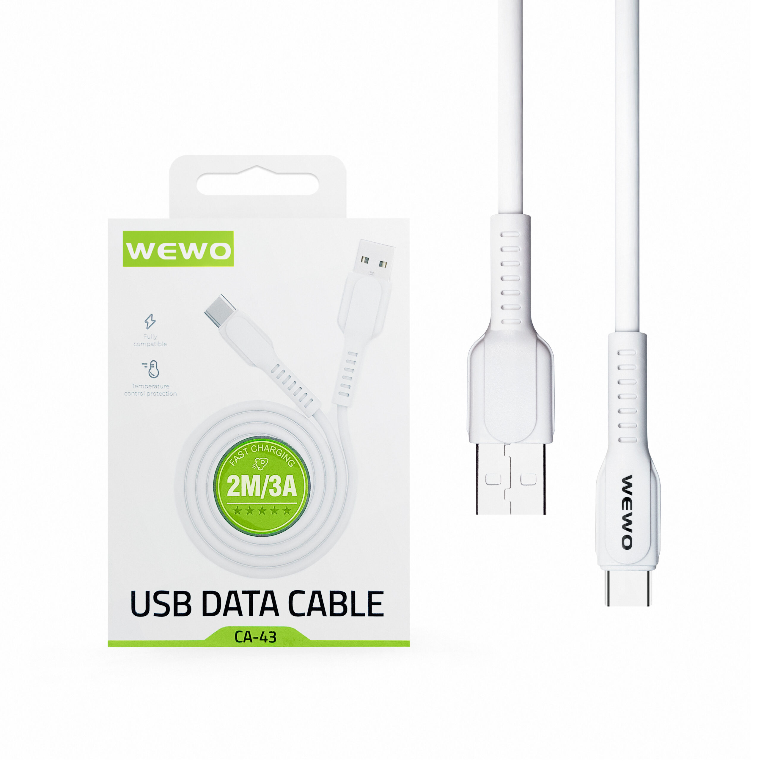 KABL USB-C 2M CA-43 FAST 3A WEWO BELI