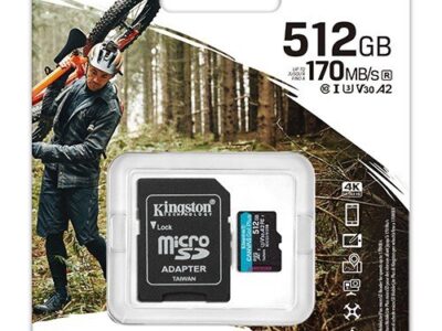 MEMORIJSKA KARTICA MICRO SD V30 170MB/S SDCG3/512GB KINGSTON
