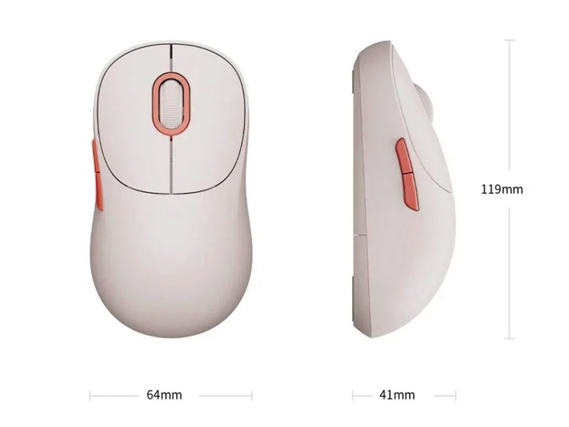 MIŠ BEŽIČNI 3 GL ROZI XIAOMI