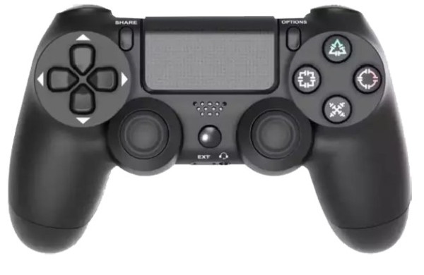 GAMEPAD JPD-WIRELESS THRILLERSHOCK PC/PS4 BLACK