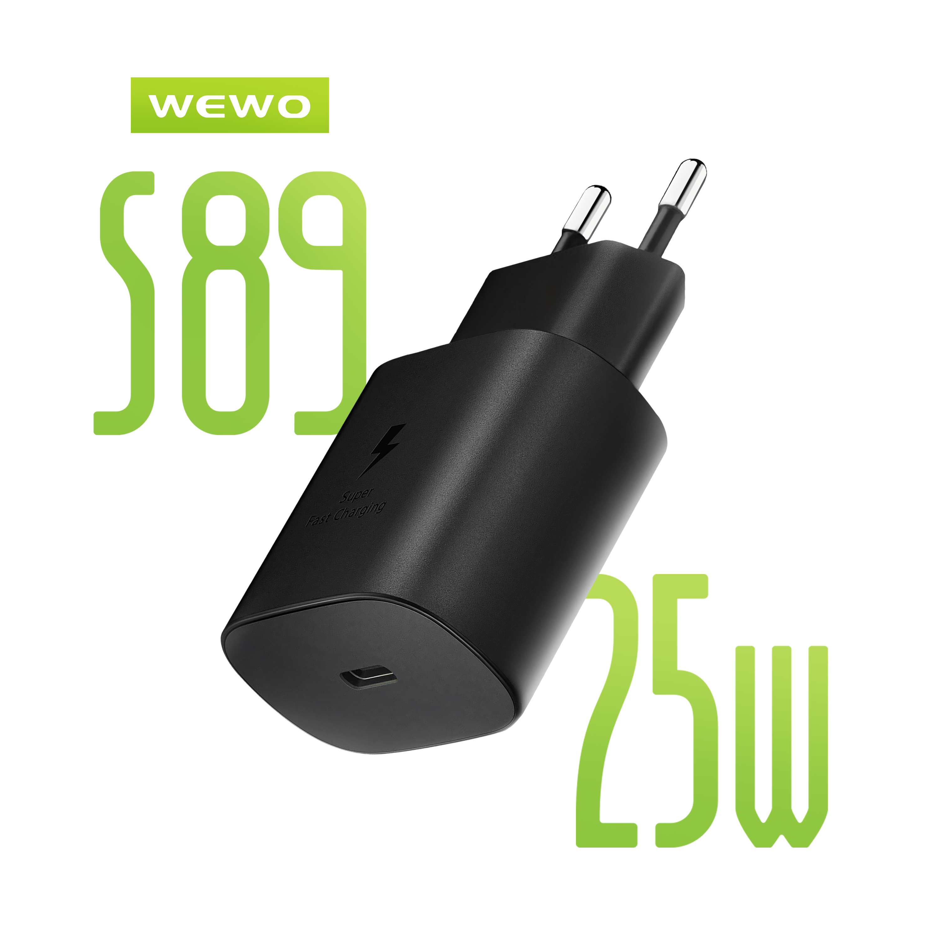 PUNJAČ TYPE C SUPER FAST 25W S89 WEWO