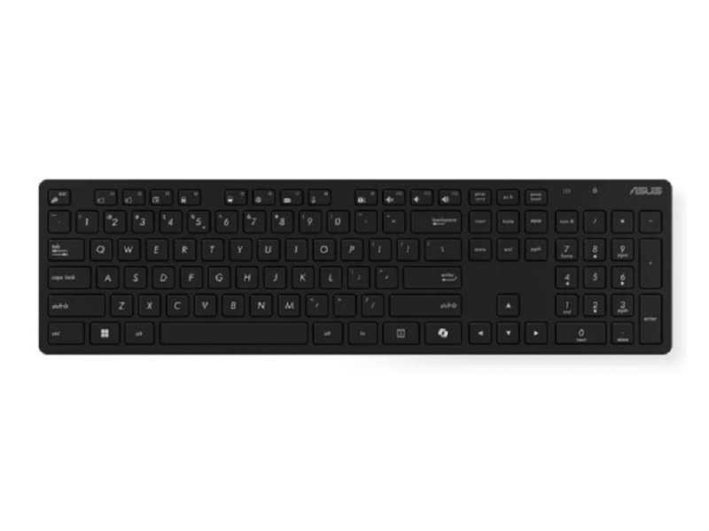 SET TASTATURA + MIŠ W5000 BEŽIČNI ASUS CRNI